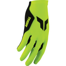 THOR Sportmode Gloves — 2XL, Acid, Black