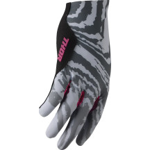 THOR Sportmode Gloves — 2XL, Gray/Purple/Black