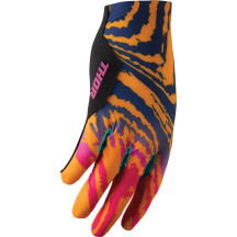 THOR Sportmode Gloves — S, Navy, Orange, Pink, Purple, Black