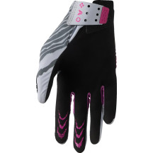 THOR Sportmode Gloves — Gray, Purple, Black, M