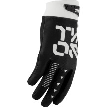 THOR Launchmode Mixer Gloves — S, Black/Gray, Short Cuff