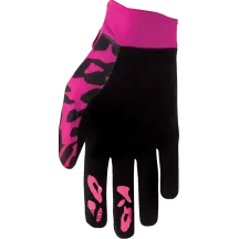 Youth Launchmode Namir Gloves — M, Pink, Black, Youth, Short Cuff, Pair