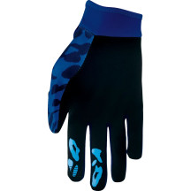 Youth Launchmode Namir Gloves — Youth, M, Blue, Navy, Black
