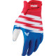 THOR Youth Launchmode Shockie Gloves — Youth, Red/White/Blue, S