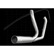 COLECTOR SOFTAIL — Sistema 2-into-1, acero inoxidable, plata