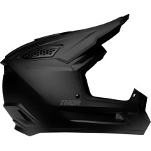 Fleet Blackout Helmet — XS, Matte Black, MX