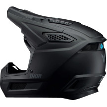 Fleet Blackout Helmet — XS, Matte Black, MX