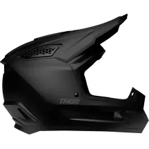 THOR Fleet Blackout Helmet — 2XL, Black Matte, MX