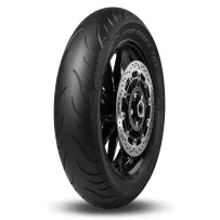 Cobra Chrome AV91/92 Tire — 110/90B19, 62H, Front, Blackwall, Tubeless