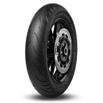 Cobra Chrome AV91/92 Tire — 130/60B19, 66V, Front, Blackwall, Tubeless