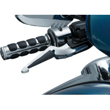 ISO® Lever Set — Brake, Clutch, Chrome