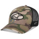 Gorra Trucker Oblique — Talla única, cierre snapback