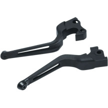 Juego de palancas Dillinger — Negro, freno y embrague, compatible con Harley‑Davidson®