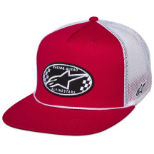Contender Trucker Hat — Red, Black, White, One Size