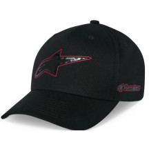 Carbon Fiber Snapback Hat — One Size, Black