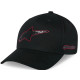 Gorra Snapback de fibra de carbono — Talla única, Negro