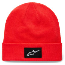 Augment Cuff Beanie — One Size, Red, Stretch fit