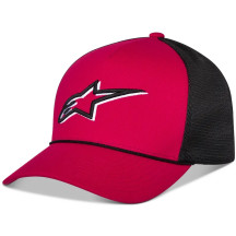 Ageless Shadow Trucker Hat — One Size, Red