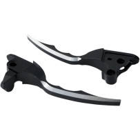 Pro-Blade Billet Lever — Brake & Clutch, Black, for Harley-Davidson®