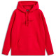 Sudadera con capucha Emergent Oversized — L, Rojo