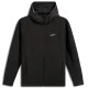 Sudadera con capucha Double Face Cypher con cremallera — Talla L, Negro