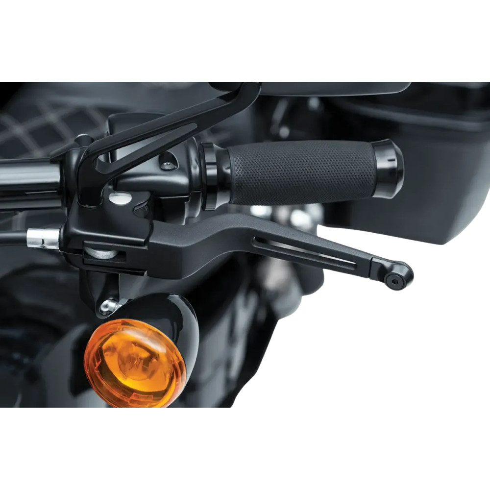 Dillinger Lever Set — Harley-Davidson, black