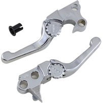 Anthem Shorty Lever Set — Chrome, Brake & Clutch, Pair