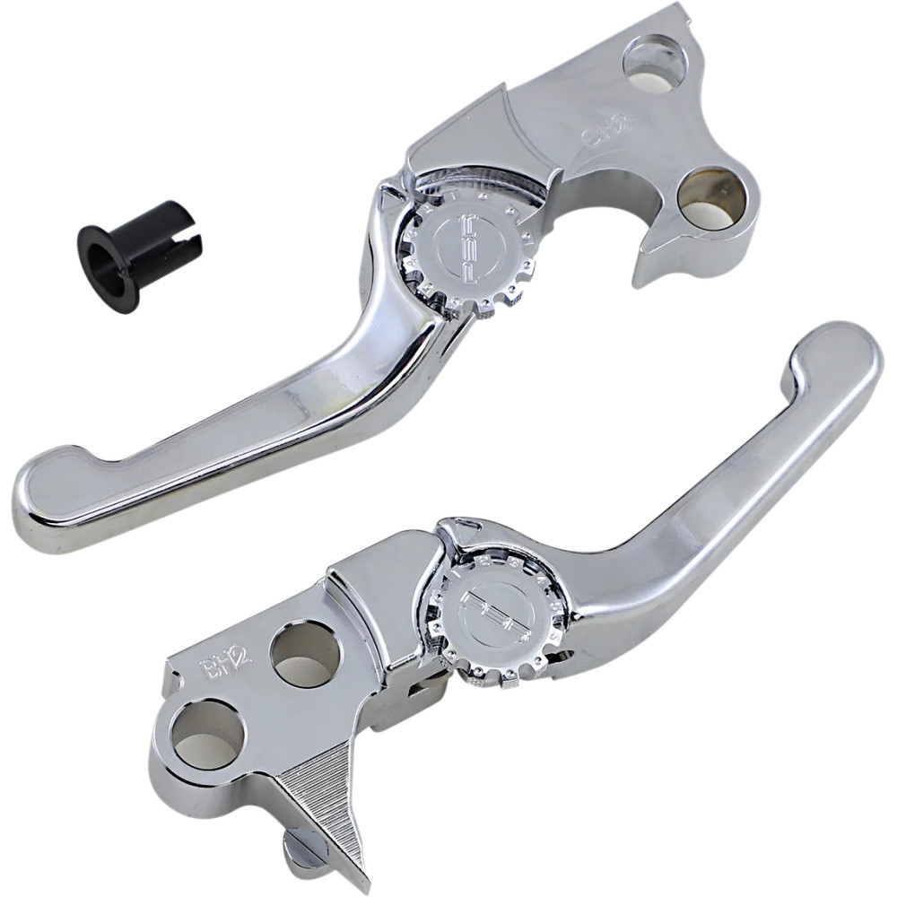 Anthem Shorty Lever Set — Chrome, Brake & Clutch, Pair