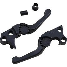 Anthem Shorty Lever Set — Brake and Clutch, Black, Pair