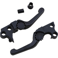 Anthem Shorty Lever Set — Brake and Clutch, Black, Pair