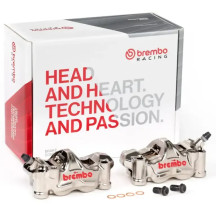 GP4-RX Brake Caliper Kit Upgrade Line — 4 Piston, Front Left & Right, Aluminum