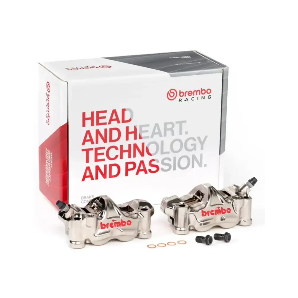 GP4-RX Brake Caliper Kit Upgrade Line — Front Left & Right, 4-Piston, 32mm