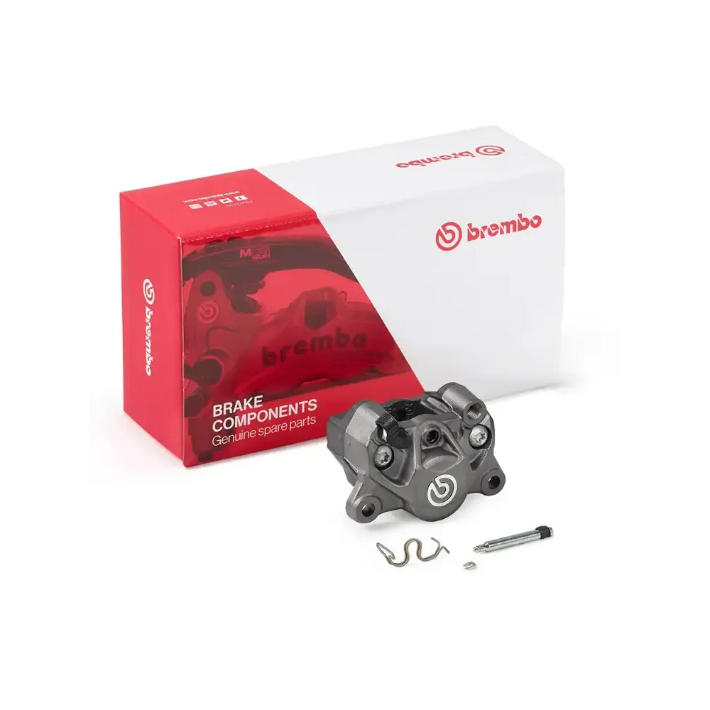 P2.34 Rear Brake Caliper — Rear, 2-Piston, 34mm, Gray