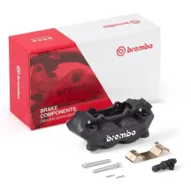 P4.32 Brake Calipers Prime Line — Front Right, 4-Piston, 32mm, Black
