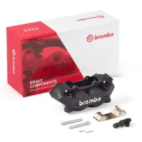 P4.32 Brake Calipers Prime Line — Front Right, 4-Piston, 32mm, Black