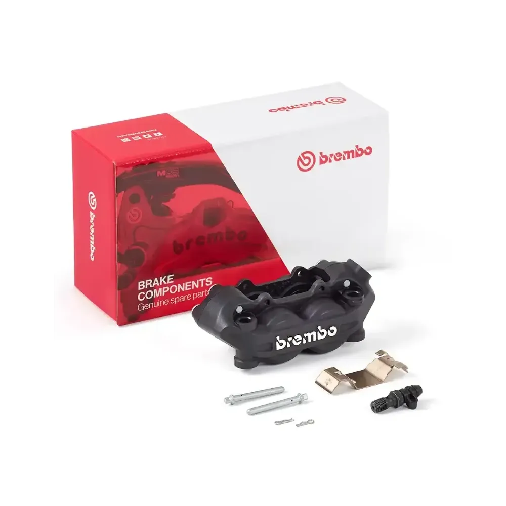 P4.32 Brake Calipers Prime Line — Front Right, 4-Piston, 32mm, Black