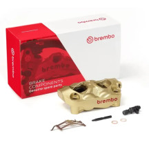 HYPURE M4.30 Brake Caliper — Front Left, 4-Piston, Gold