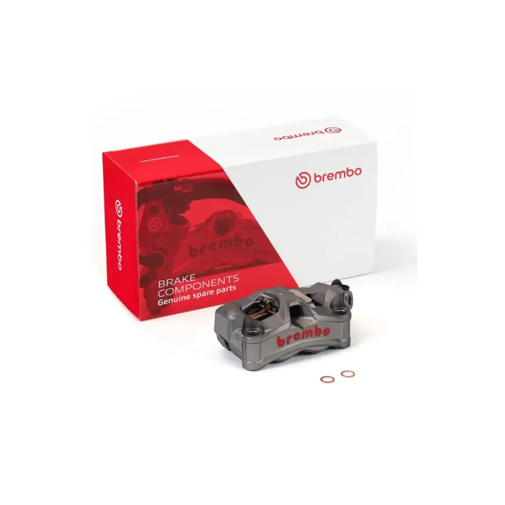 Stylema Brake Caliper Kit Prime Line — Front Left, 4-Piston, Matte, Aluminum