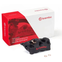 Stylema Brake Caliper Kit Prime Line — Black, Front Left, 4-Piston, 30mm