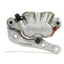PF2.24 Brake Caliper Prime Line — 2 Piston, Silver, Anodized Aluminum