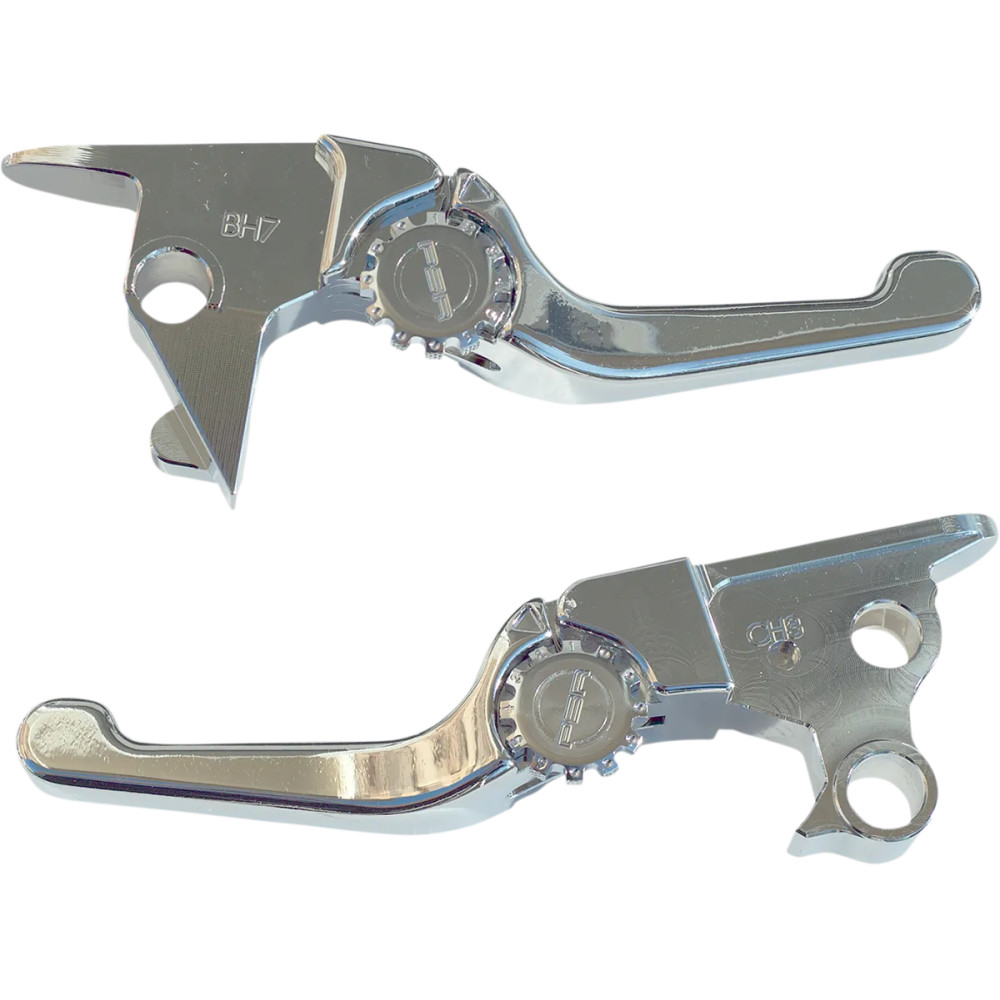 Anthem Shorty Lever Set — Chrome, Brake & Clutch, Pair