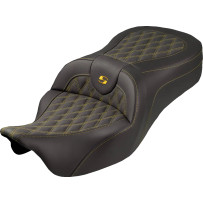 Roadsofa™ King Seat — Black, Gold, 2-Up Seat