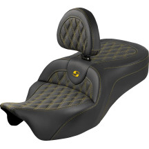 Roadsofa™ King Seat — Black, Gold, 31"