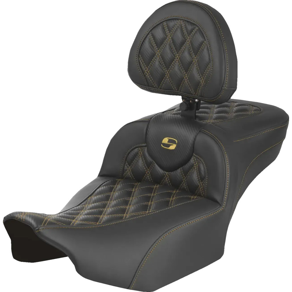Roadsofa™ Carbon Fiber Seat — 44,5 cm driver seat length, 35,5 cm driver seat width, includes backrest