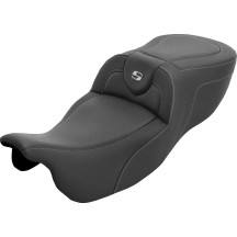 Roadsofa™ Extended Reach Seat — Black, Extended Reach, 2-Up Seat, without Backrest