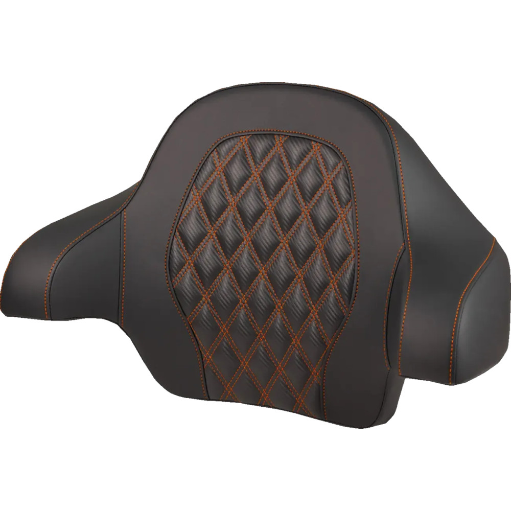 Tour Pak® Backrest Pad — 35,5 cm (14"), Black, Orange