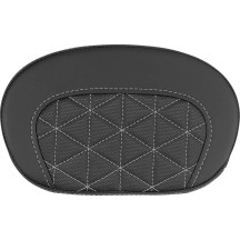Mini Contour Sissy Bar Pad — 26,5 cm x 16,5 cm, Black/Silver