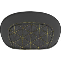 Mini Contour Sissy Bar Pad — 16,5 cm, 26,5 cm, Black, Gold