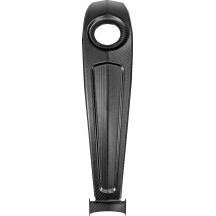 Center Fill Carbon Fiber Dash Console — 25 in L x 5 in W x 4 in D, Black Matte, Carbon Fiber