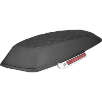 Saddlebag Lid Covers — Black, Pair